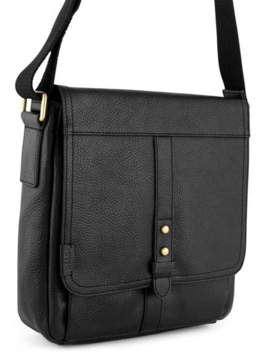 Fossil Handbags - Fossil Travis City Bag Leather Messenger